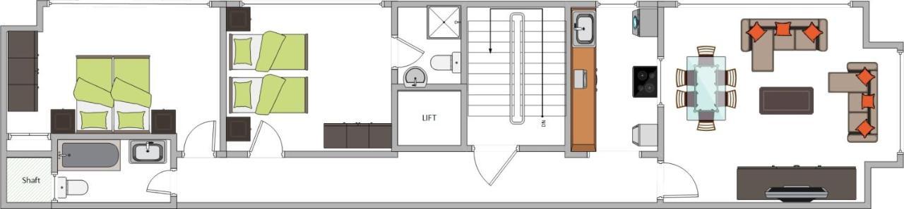 מסידה 2 Bedroom, Central And Spacious Apartment With Sea View - 2 מראה חיצוני תמונה